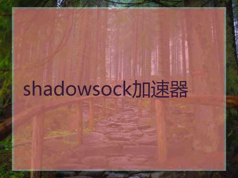 shadowsock加速器